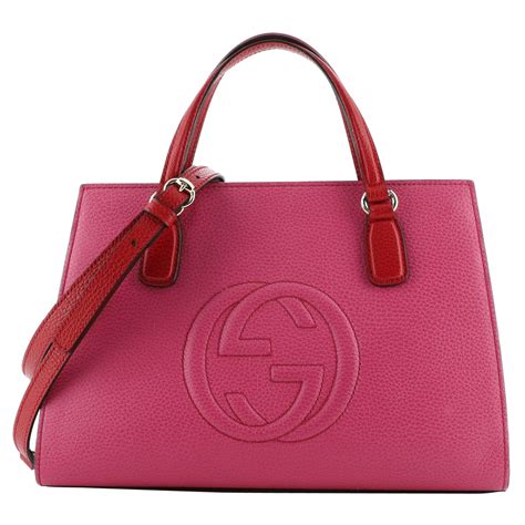 gucci signature candy pink|Gucci purses for women.